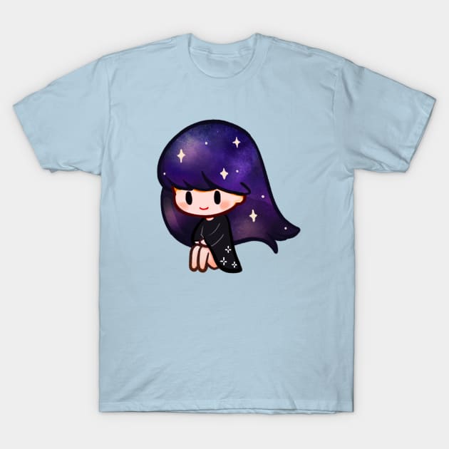 galaxy girl T-Shirt by mushopea